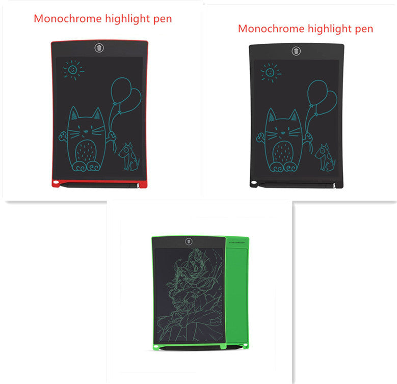 LCD Writing Tablet for Kids – 8.5 Inch Reusable Drawing Pad