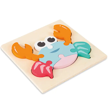 Kids' 3D Animal Learning Puzzle - Educational Fun