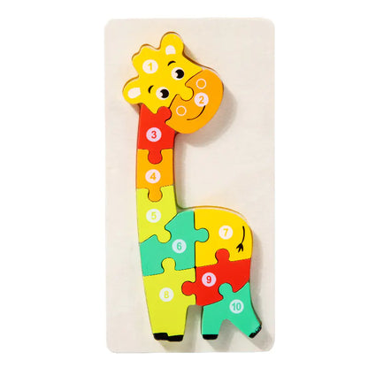 Kids' Learning Wooden Puzzle Sets