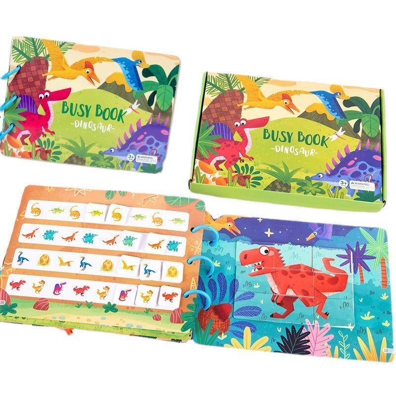 Farm Busy Book for Toddlers – Educational Toy Set