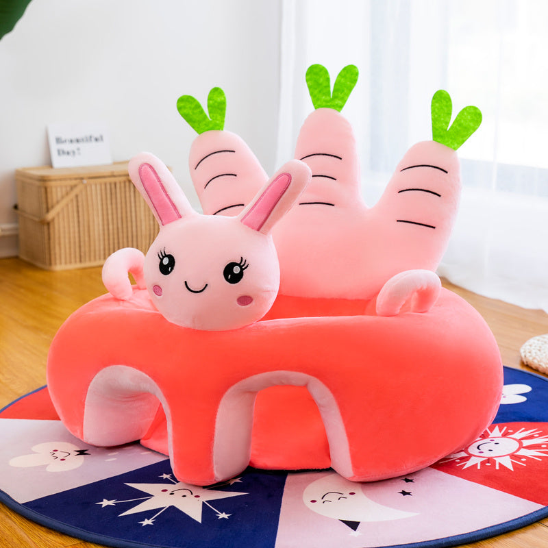 Plush Anti-Fall Animal Sofa Seat for Toddlers - Comfy & Cute