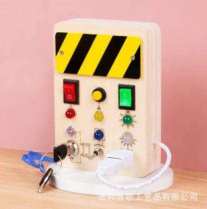 Interactive LED Learning Board for Kids