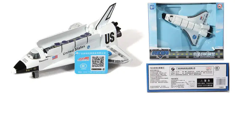 Zinc Alloy Space Shuttle Toy – US Discovery Model