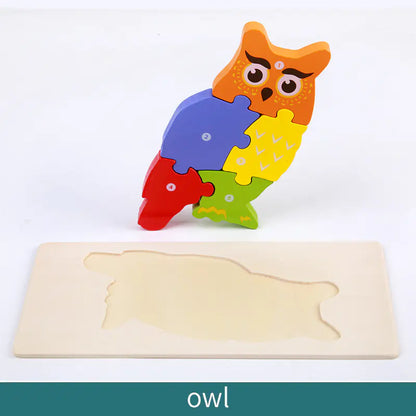 Kids' Learning Wooden Puzzle Sets