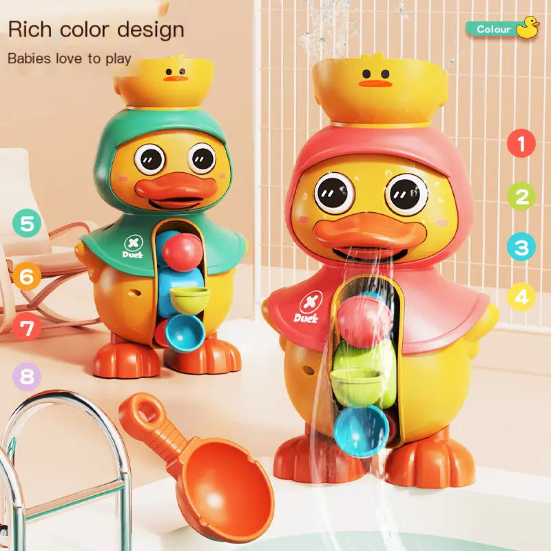 Duckling Water Wheel Bath Toy
