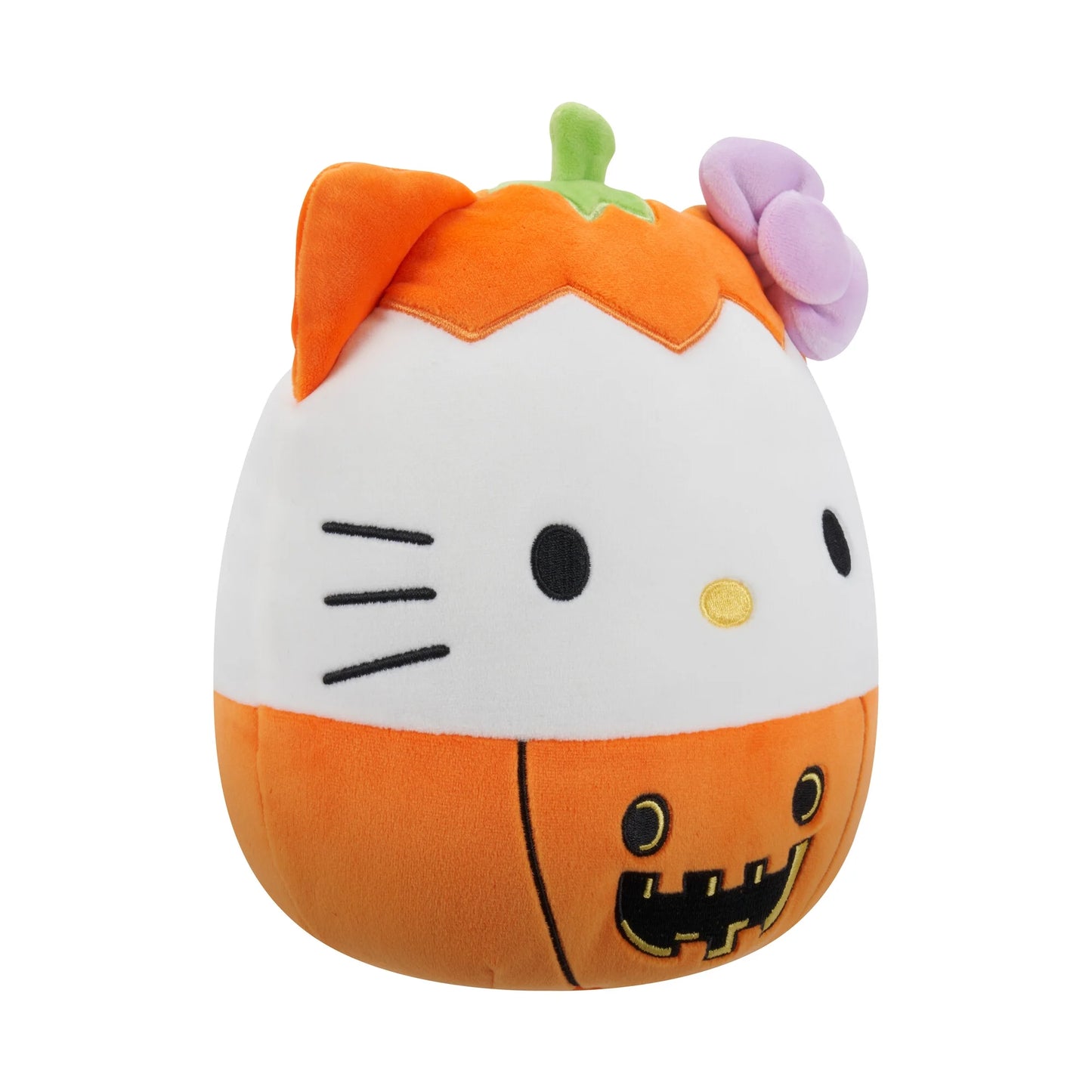 Official  8-Inch Hello Kitty Pumpkin - Ultra Soft Plush Toy for Children