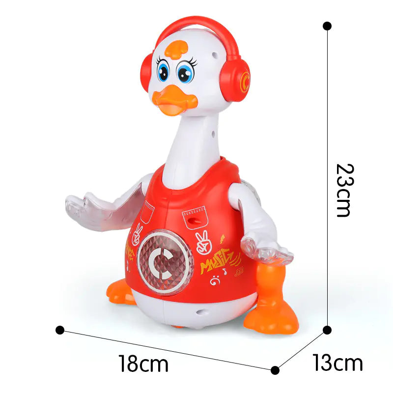 Dancing Duck Toy with Music & Flashing Lights for Kids