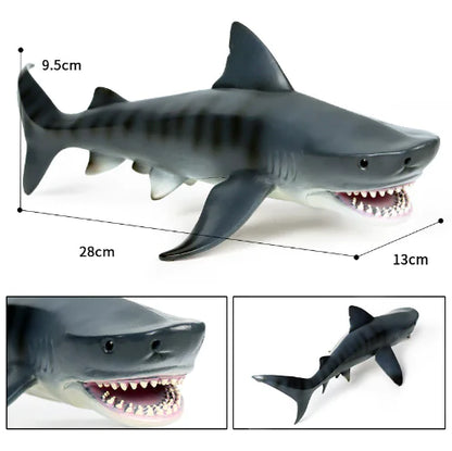 Lifelike Shark Model Toy for Children