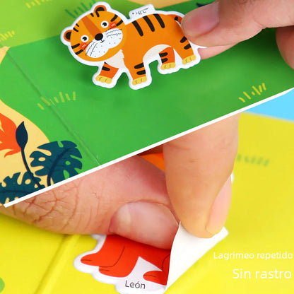 Global Jelly Sticker Quiet Books