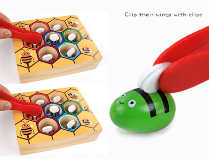 Bee Busy Wooden Learner Toy for Kids