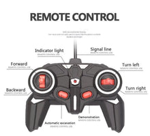 Remote Control Excavator Toy for Kids