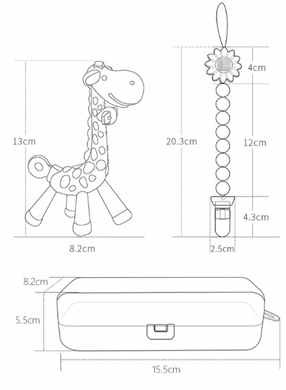 GiraffeJoy Baby Teething Toy
