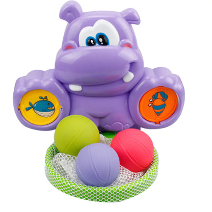 Splash Hoop Hippo Bath Game for Toddlers