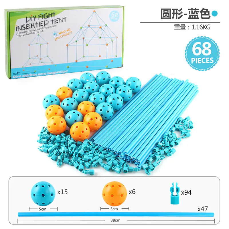 Creative Castle Building Play Tent