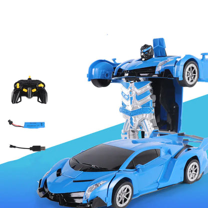 RC Transforming Car Robot – 2-in-1 Remote Toy