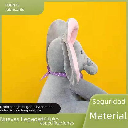 Soft Singing Plush Elephant Toy – Big Ears Cuddly Friend