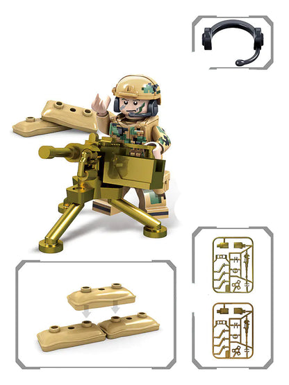 Tactical Squad Building Blocks for Kids