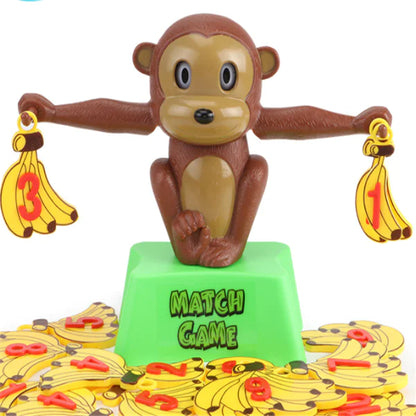 Kids' Monkey Math Balance Game