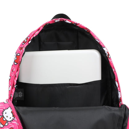 Hello Kitty All-Over Print Pink Ground Travel Backpack