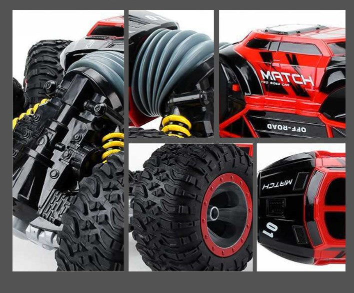 Extreme Off-Road RC Stunt Car – 4WD All-Terrain Beast