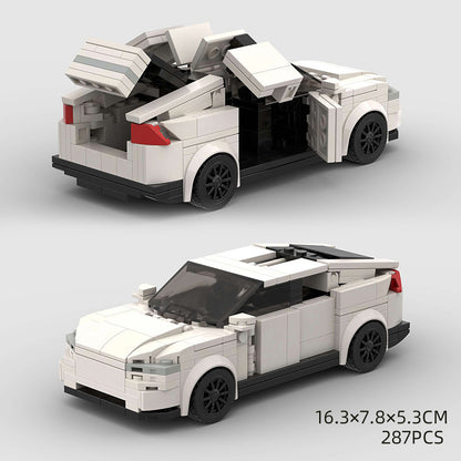 Small Particle Building Blocks Model Sports Car for Kids