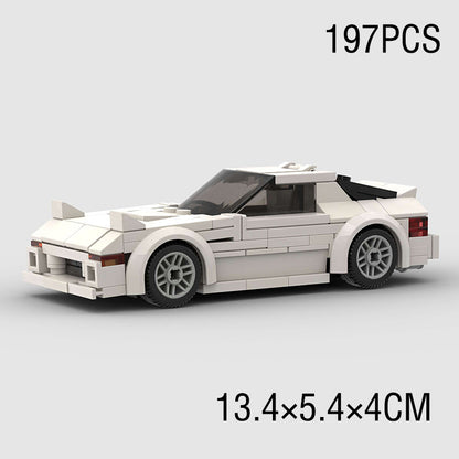 Small Particle Building Blocks Model Sports Car for Kids