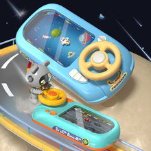 Kids Steering Wheel Game Toy - Racing & Space Adventure Simulator
