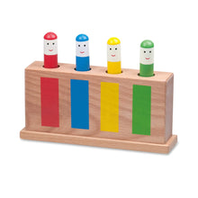 Classic Pop-Up Toy – Wooden Learning Fun for Toddlers