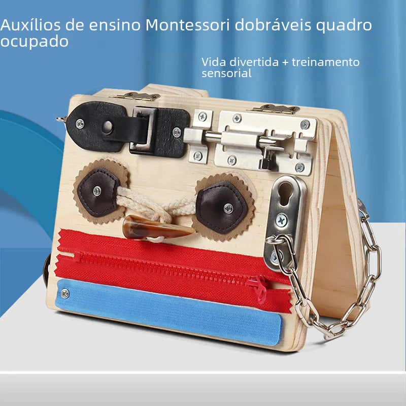 Folding Explorer Board for Kids - Montessori Fun