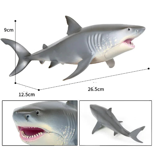 Lifelike Shark Model Toy for Children