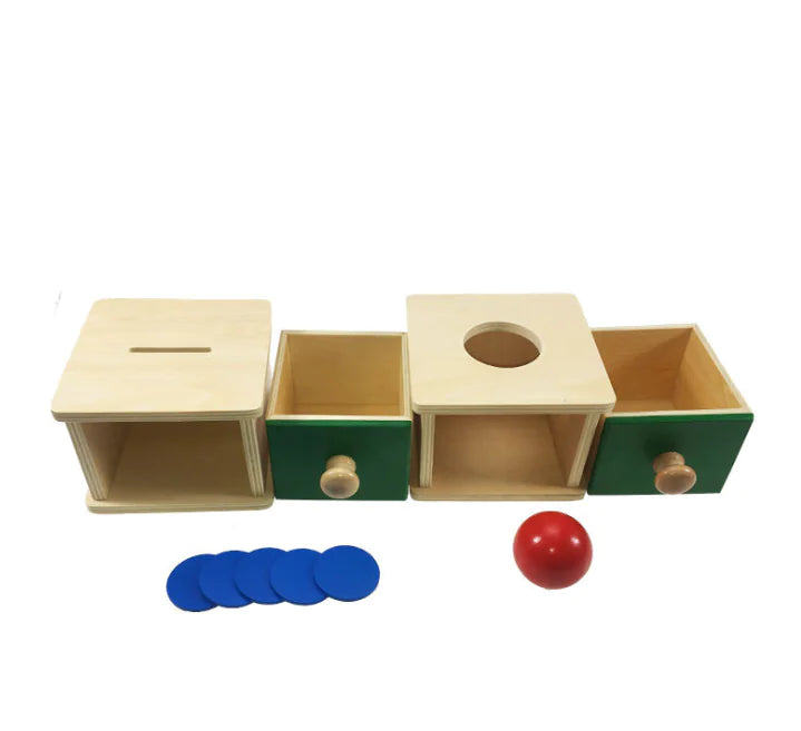 Montessori Magic Ball and Coin Box