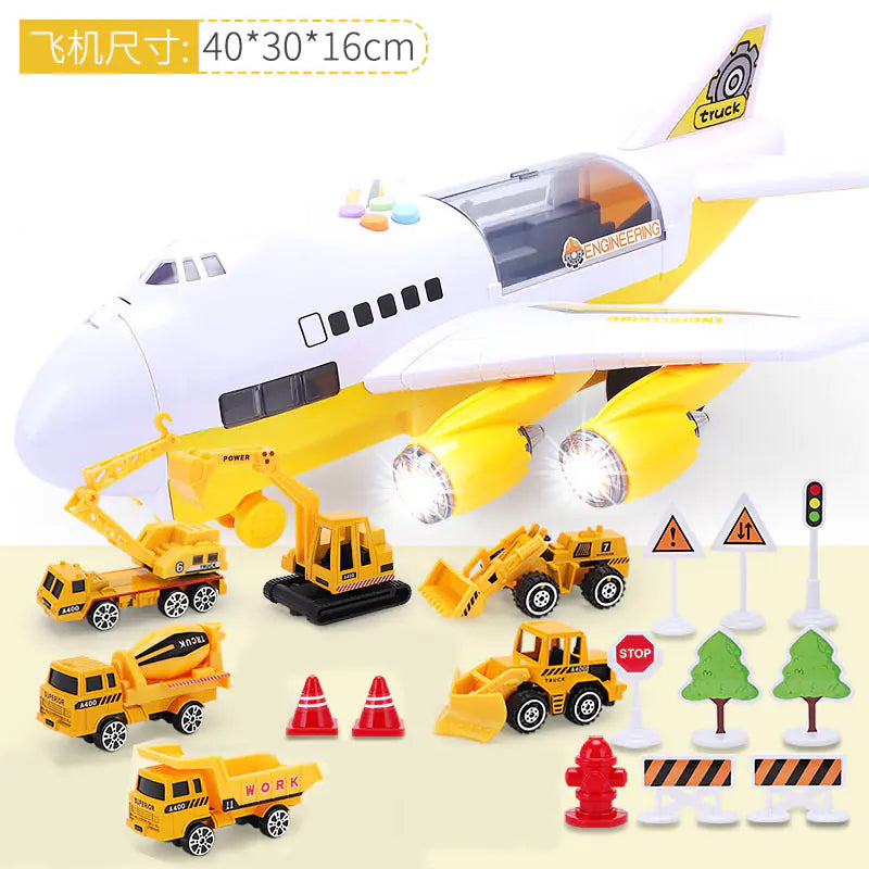 Kid-Safe Musical Jumbo Jet Toy