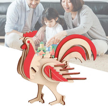 3D DIY Wooden Animal Puzzle Set For Kids