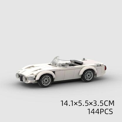 Small Particle Building Blocks Model Sports Car for Kids