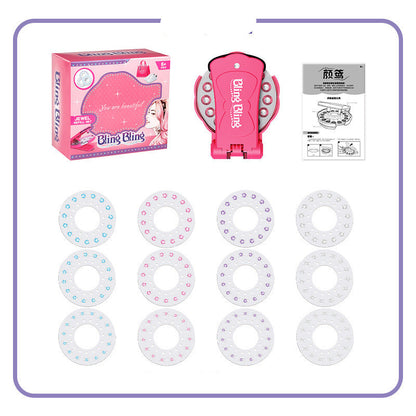 Kids Hair Bling Tool with Glitter Gems