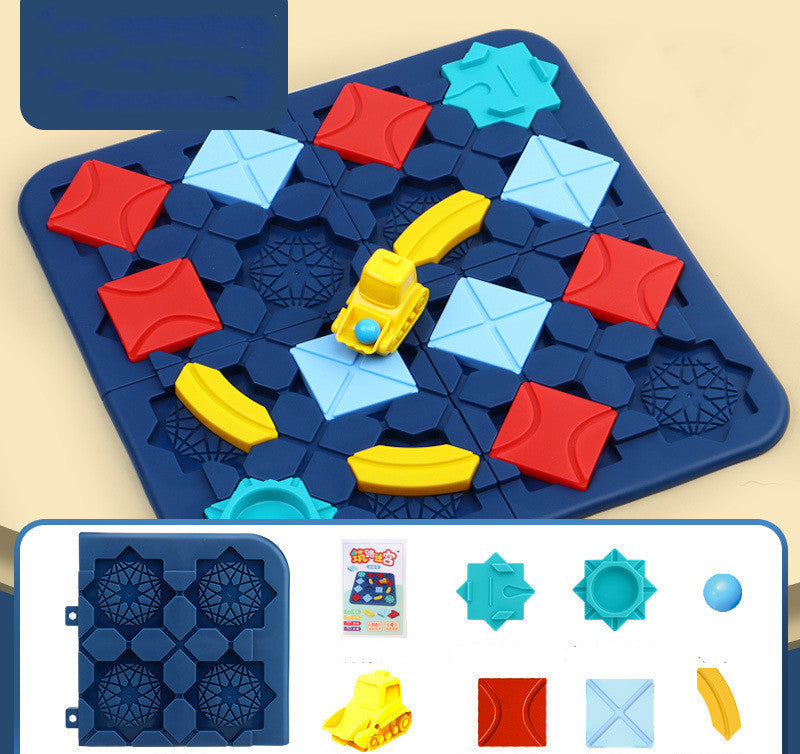 Logic Road Builder Game Puzzle Toy