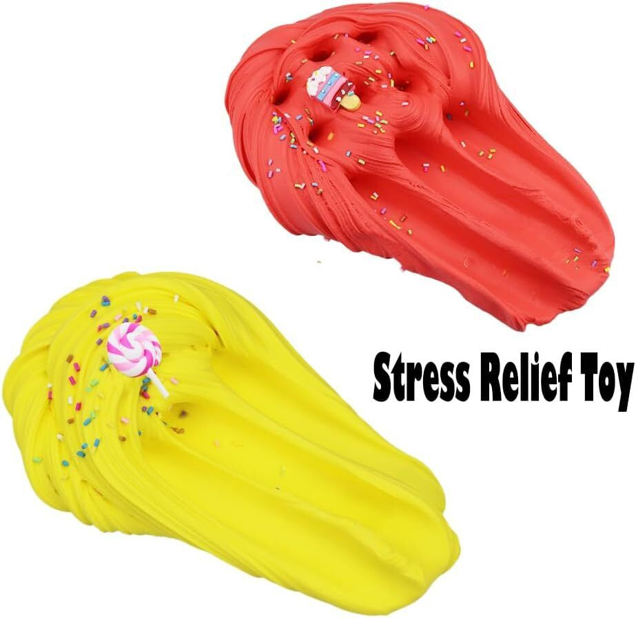 Butter Slime Kit - 5 Pack, Ideal for Kids' Party Favors, Engaging Visual and Tactile Experience