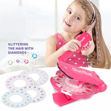 Kids Hair Bling Tool with Glitter Gems