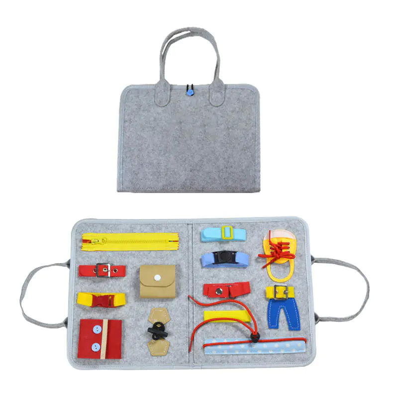 Kids' Felt Discovery Board - Fun Learning Toy