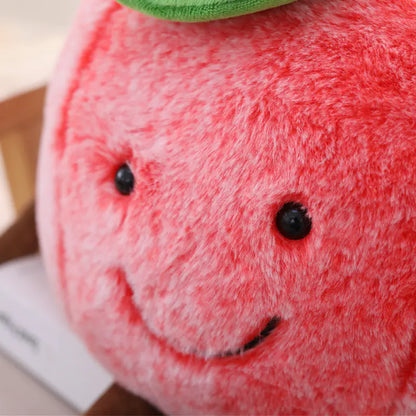 Fruity Cuddle Buddies - Cherry & Watermelon Plush