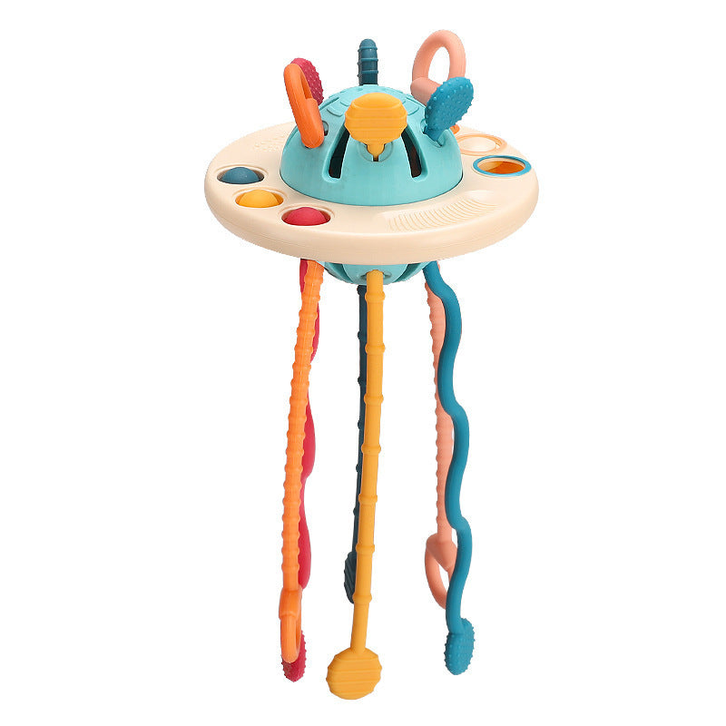 Octopus Sensory Toy for Babies – Pull & Pop Fun