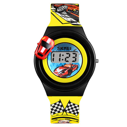 Kids' Racing Car Digital Watch for Kids