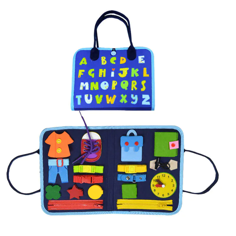 Kids' Felt Discovery Board - Fun Learning Toy