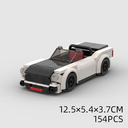 Small Particle Building Blocks Model Sports Car for Kids
