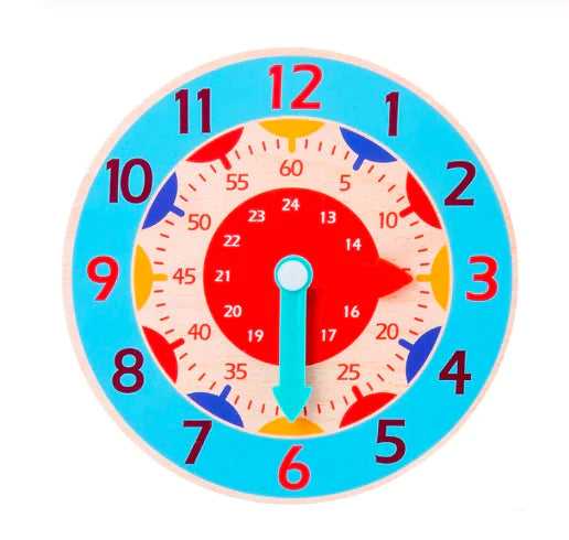 Montessori Wooden Clock Toys