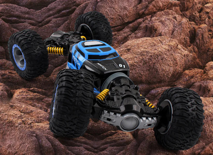 Extreme Off-Road RC Stunt Car – 4WD All-Terrain Beast