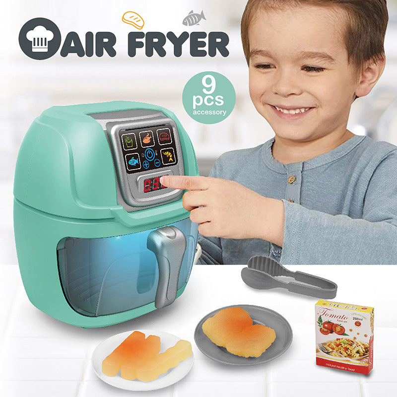Mini Kids Air Fryer Toy Set – Interactive Cooking Fun