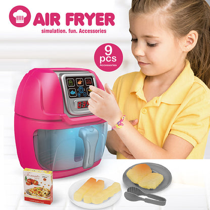 Mini Kids Air Fryer Toy Set – Interactive Cooking Fun