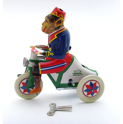 Classic Tin Monkey Toy - Nostalgic Play for Kids