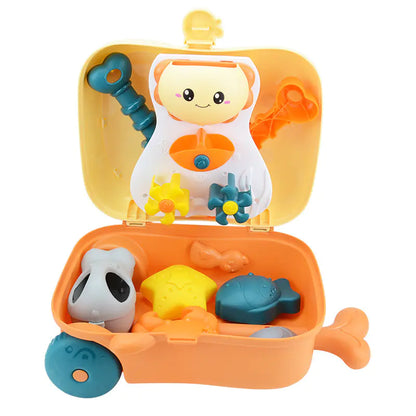 Summer Fun Kids Beach Playset with Trolley